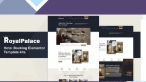 Royalpalace - Hotel Booking Elementor Pro Template Kit