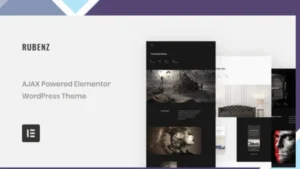 Rubenz Creative Portfolio AJAX Theme