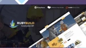 RubyBuild - Building and Construction WordPress Theme