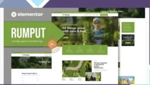 Rumput - Landscape and Gardening Services Elementor Template Kit