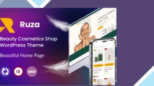 Ruza - Beauty Cosmetics Shop WordPress Theme
