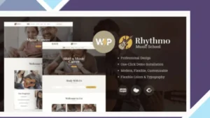 Rythmo - Music School WordPress Theme