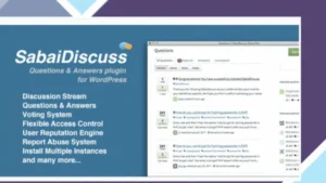 Sabai Discuss plugin for WordPress