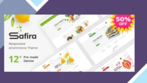 Safira - Food and Organic WooCommerce WordPress Theme