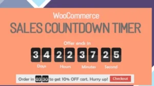 Sales Countdown Timer for WooCommerce