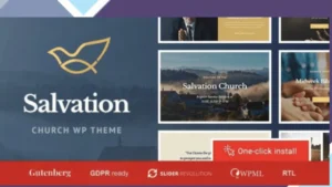 Salvation - Church and Religion WP Theme