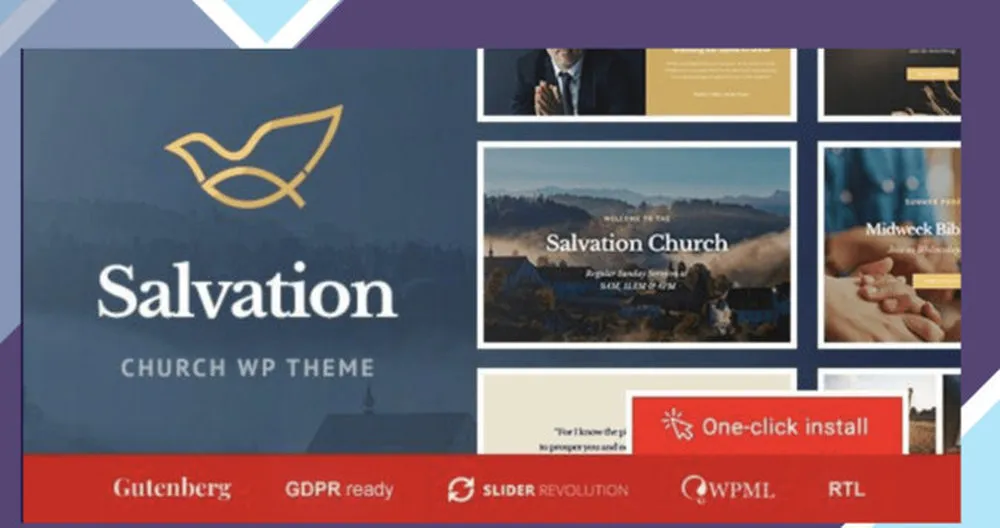 Salvation - Church and Religion WP Theme 1 Salvation - Church and Religion WP Theme