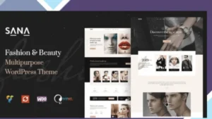 Sana - Fashion Stylist, Beauty Salon and Makeup Artist WordPress Theme