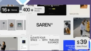 Saren - Multi-Concept WooCommerce WordPress Theme