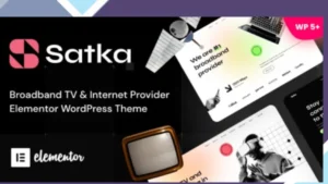 Satka - Satellite TV and Internet Provider WordPress Theme