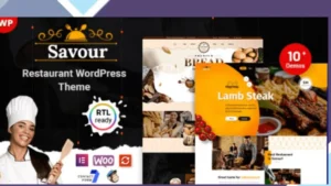 Savour - Restaurant WordPress Theme