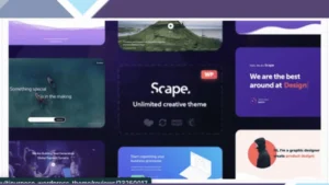 Scape - Multipurpose WordPress theme