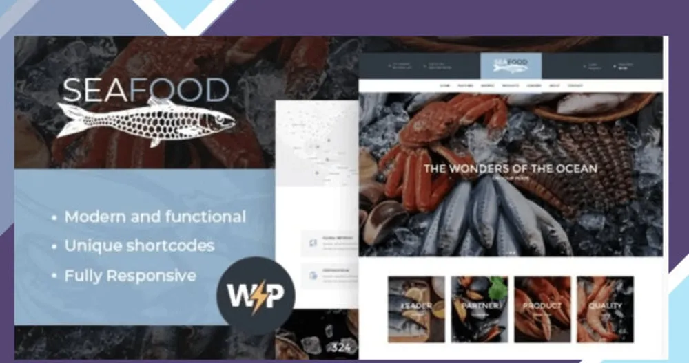 SeaFood Company - Fish Restaurant Theme 1 SeaFood Company - Fish Restaurant Theme