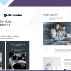 Secura - Cyber Security Services Elementor Template Kit