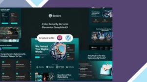 Securo - Cyber Security Services Elementor Template Kit