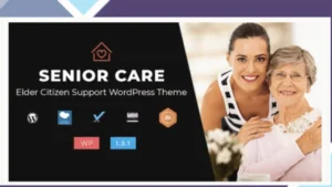 Wordpress Tools 10 Senior Care - Elder Citizen Support WordPress Theme