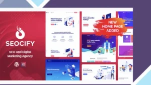 Wordpress Tools 10 Seocify - SEO And Digital Marketing Agency WordPress Theme