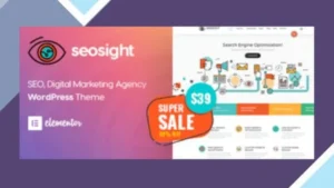 Wordpress Tools 11 Seosight - SEO, Digital Marketing Agency WP Theme with Shop