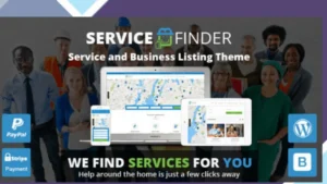 Service Finder - Provider and Business Listing WordPress Theme