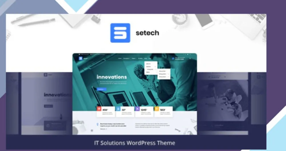 Setech - IT Services and Solutions WordPress Theme 1 Setech - IT Services and Solutions WordPress Theme