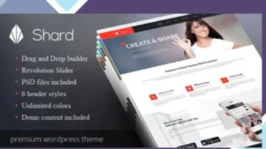 Shard - Multipurpose Business Parallax WP Theme