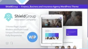 ShieldGroup - An Insurance and Finance WordPress Theme