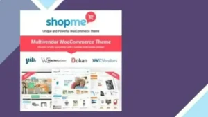 ShopMe - Multi Vendor Woocommerce WordPress Theme