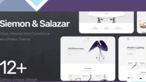 Siemon and Salazar - Clean, Minimal WooCommerce Theme