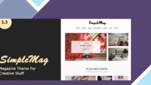 SimpleMag - Magazine theme for creative stuff