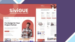 SiviGUE - Personal Portfolio Elementor Template Kit