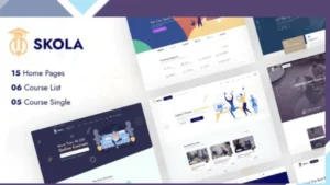 Skola - LMS Online Courses WordPress Theme