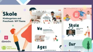 Skole - School Kindergarten WordPress Elementor