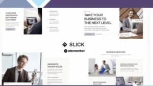 Slick - Multipurpose Business and Marketing Agency Elementor Template Kit