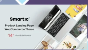 Smartic - Product Landing Page WooCommerce Theme