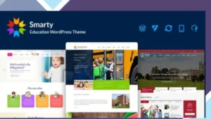 Smarty - Kindergarten, School, High school, College, University WordPress Theme