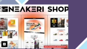 Sneakeri - Sports Shoes Store Elementor Pro Template Kit