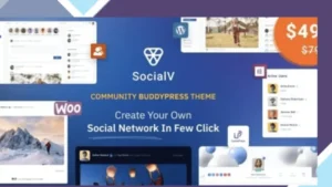 SocialV - Social Network and Community BuddyPress Theme
