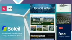 Soleil - Solar Panels WordPress Theme