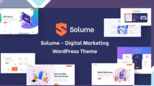 Solume - Digital Marketing WordPress Theme