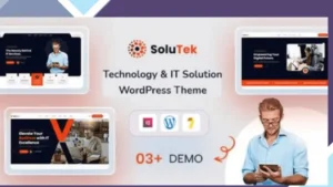 Solutek - Technology and IT Services WordPress Theme