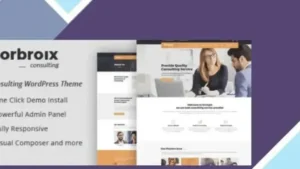 Sorbroix - Business Consulting WordPress Theme