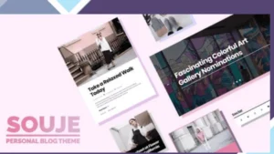Souje Personal WordPress Blog Theme