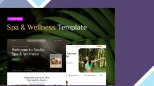 Soulis - Spa Elementor Pro Template Kit