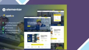 Sparkon - Electrical Installation and Maintenance Service Elementor Pro Template Kit