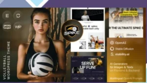 Spike - Volleyball WordPress Theme