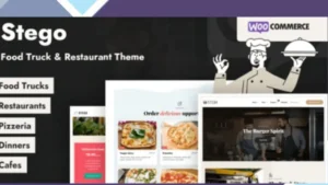 Stego - Food Truck and Restaurant Theme