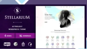 Stellarium - Horoscope and Astrology WordPress Theme