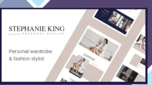 Stephanie King - Personal Stylist and Fashion Blogger WordPress Theme