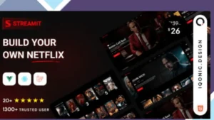 Streamit - Video Streaming Admin Template