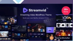 StreamVid - Video Streaming WordPress Theme